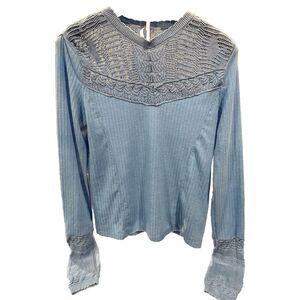Free People Women's Colette Sweater (M, Celendula)